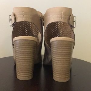 Shoes - NWT in BOX Block heel peep toe bootie Shoes - NWT in BOX Block heel peep toe bootie